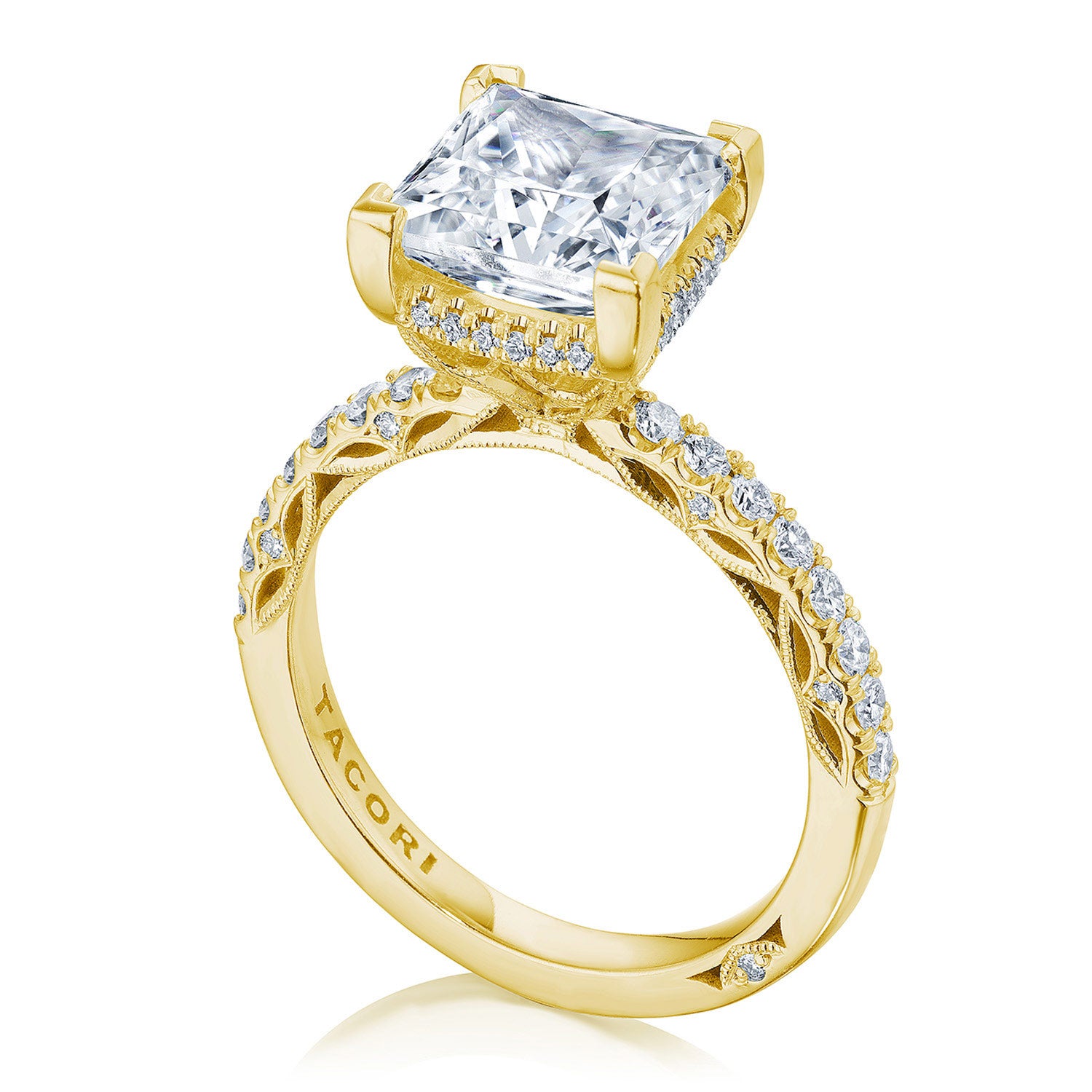 Princess Solitaire Engagement Ring