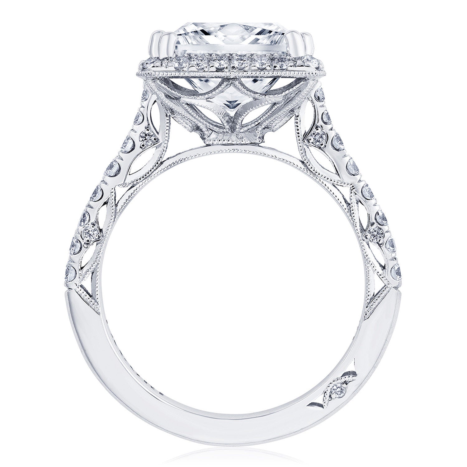 Princess Bloom Engagement Ring