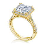 Princess Bloom Engagement Ring