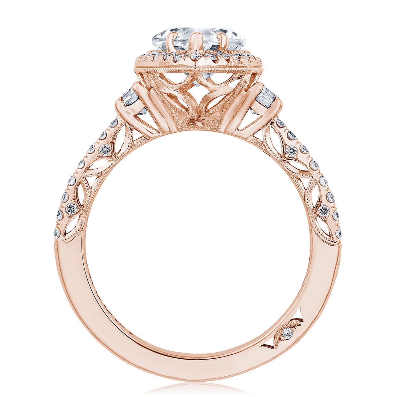 Pear 3-Stone Engagement Ring