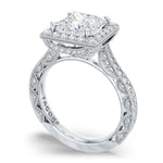 Princess Bloom Engagement Ring