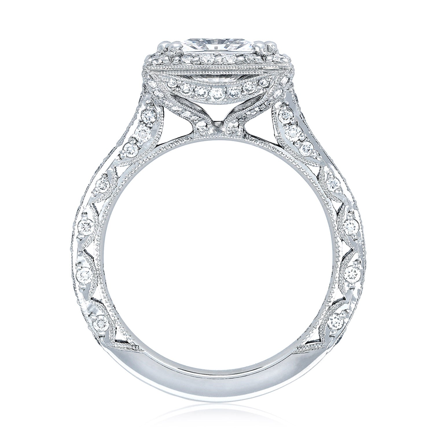 Princess Bloom Engagement Ring