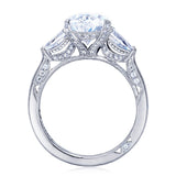 Pear 3-Stone Engagement Ring