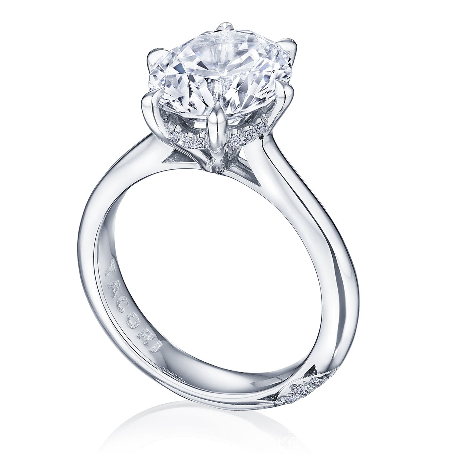 Round Solitaire Engagement Ring