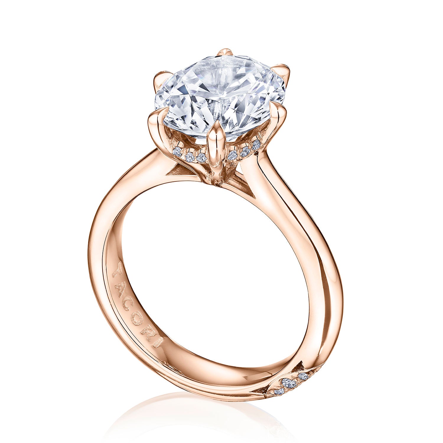 Round Solitaire Engagement Ring