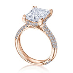 Princess Solitaire Engagement Ring
