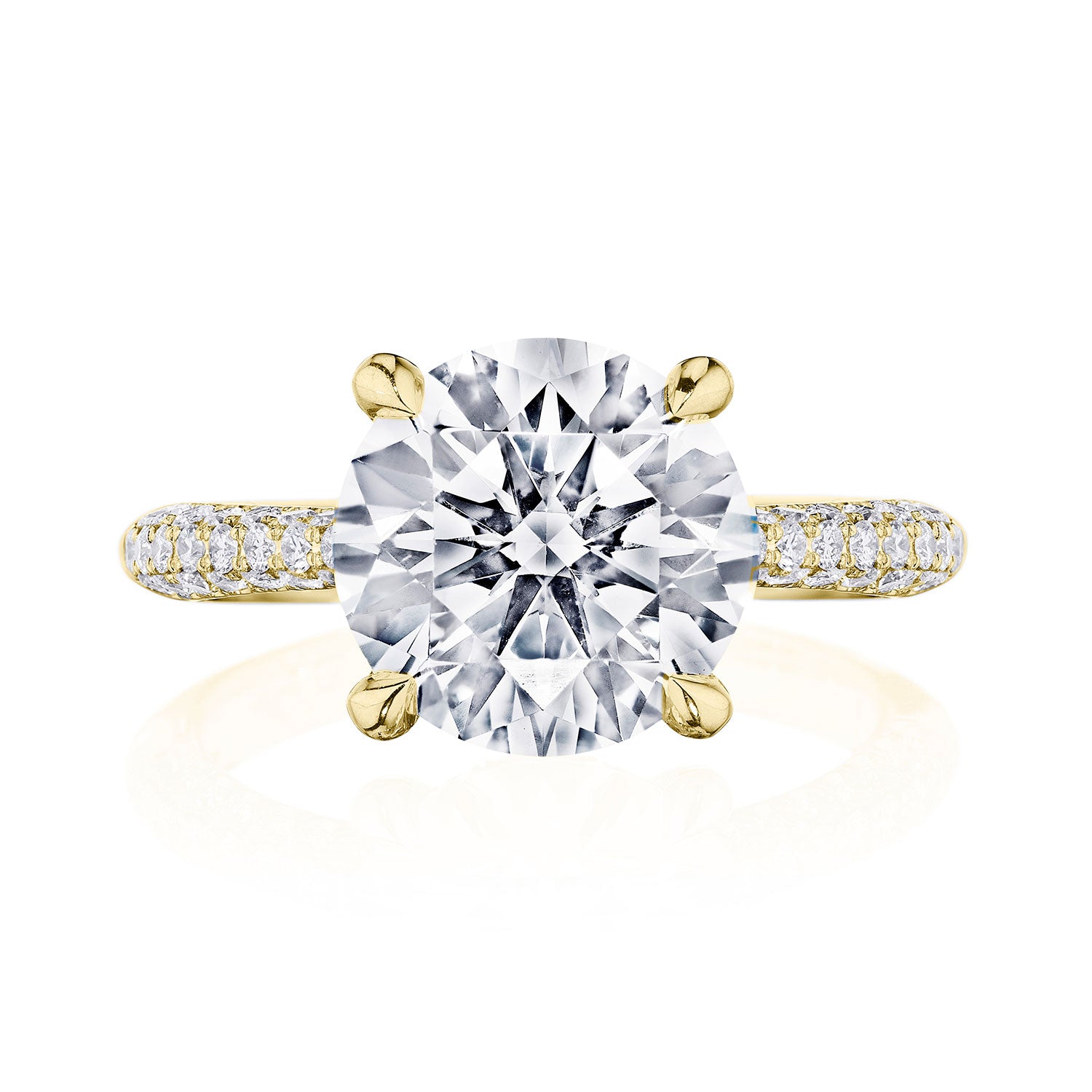 Round Solitaire Engagement Ring