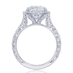 Oval Bloom Engagement Ring