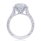 Oval Bloom Engagement Ring