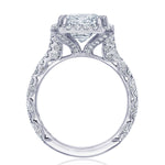 Emerald Bloom Engagement Ring