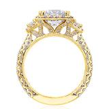 Princess 3-Stone Engagement Ring