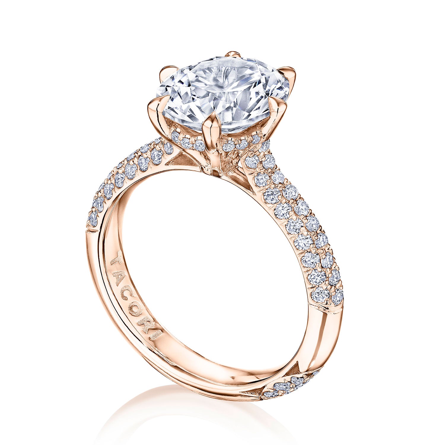 Round Solitaire Engagement Ring