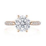 Round Solitaire Engagement Ring