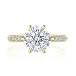 Round Solitaire Engagement Ring