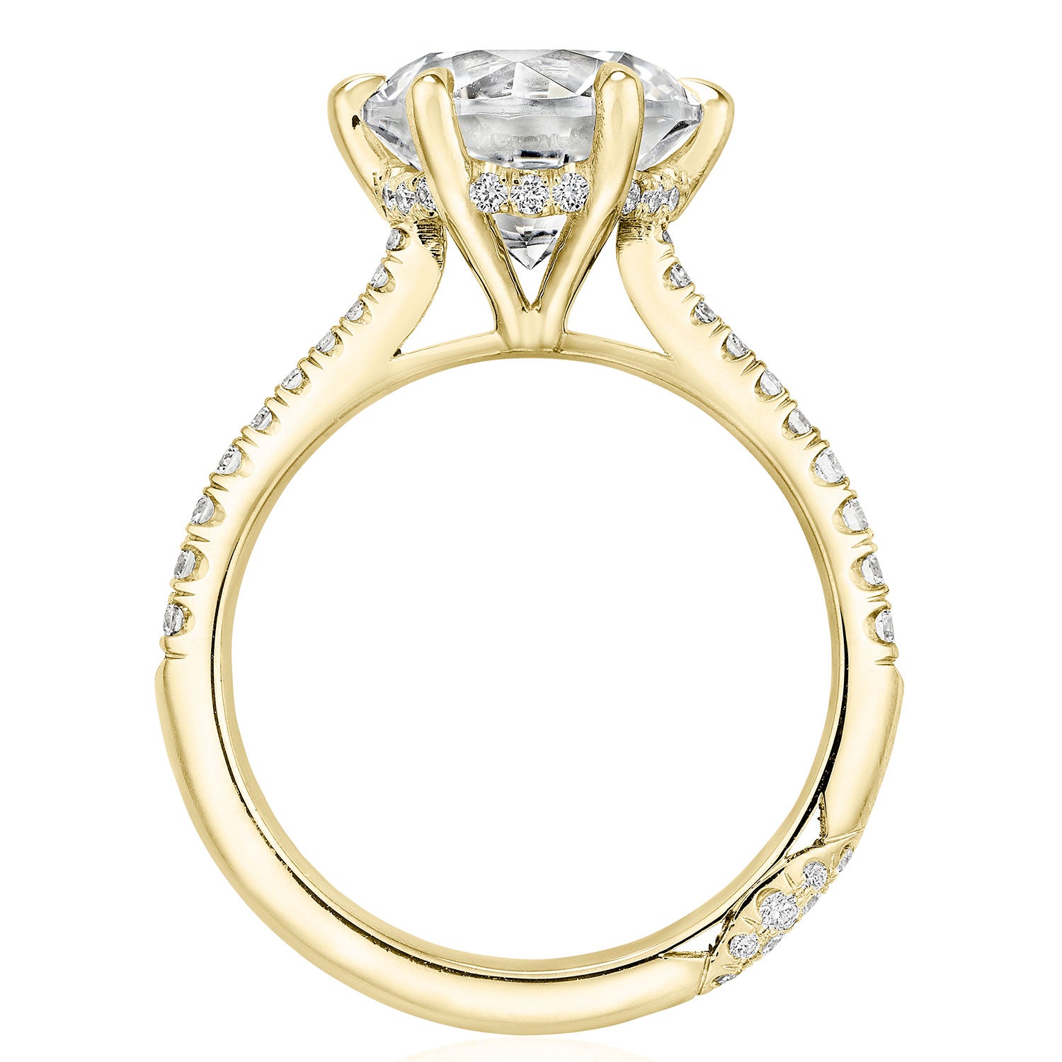 Round Solitaire Engagement Ring