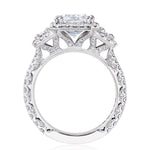 Emerald 3-Stone Engagement Ring