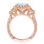 Princess 3-Stone Engagement Ring