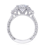 Princess 3-Stone Engagement Ring