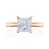 Princess Solitaire Engagement Ring