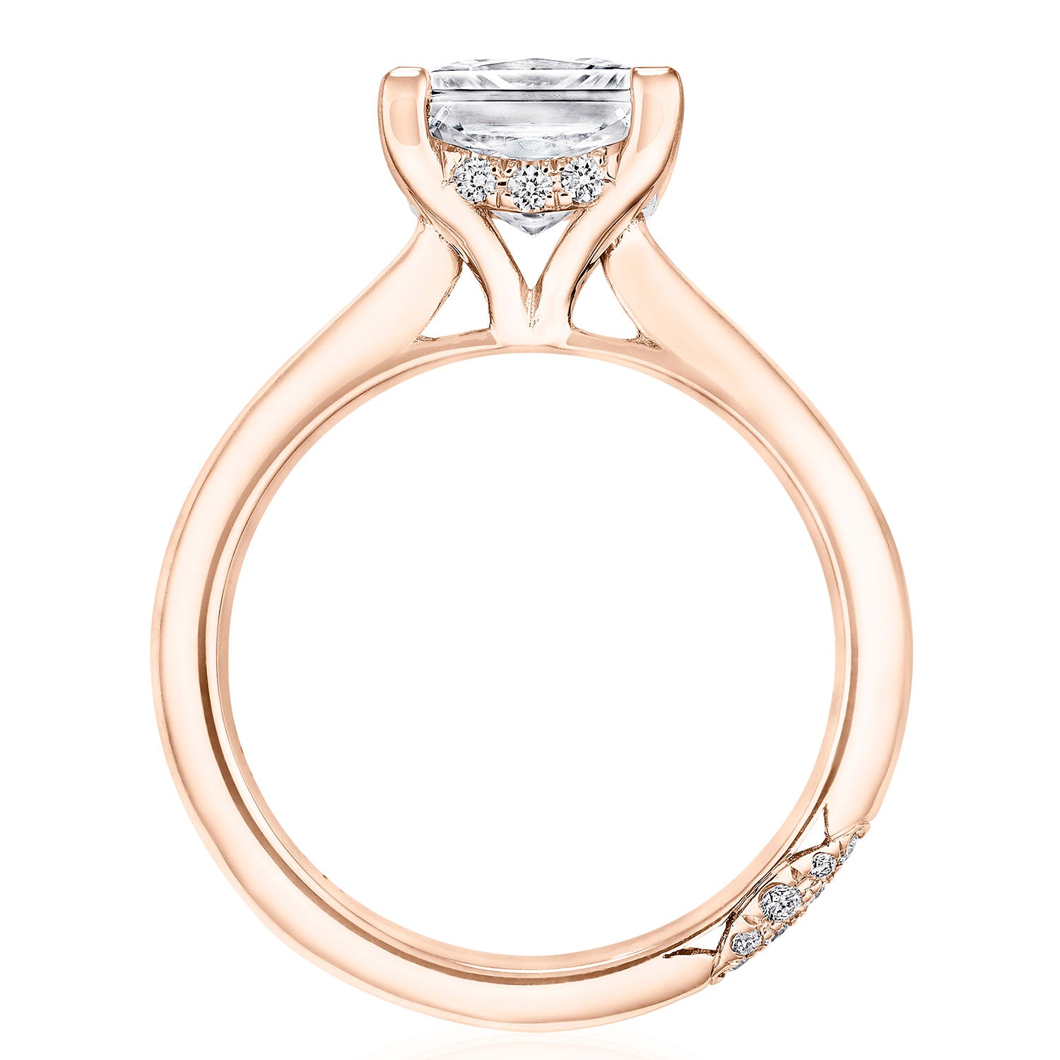Princess Solitaire Engagement Ring