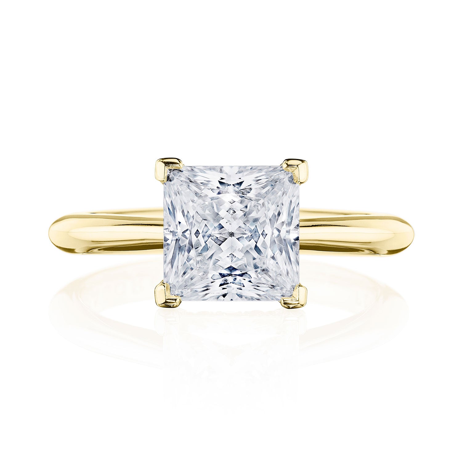 Princess Solitaire Engagement Ring
