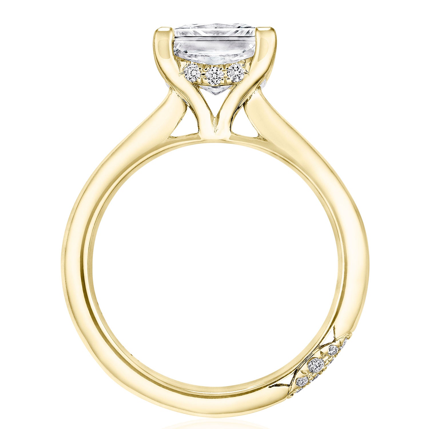 Princess Solitaire Engagement Ring