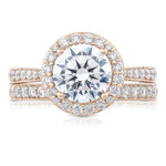 Round Bloom Engagement Ring
