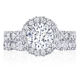 Round Bloom Engagement Ring