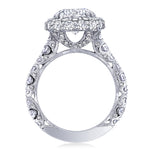 Round Bloom Engagement Ring