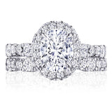 Oval Bloom Engagement Ring