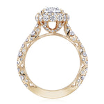 Oval Bloom Engagement Ring
