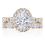 Oval Bloom Engagement Ring