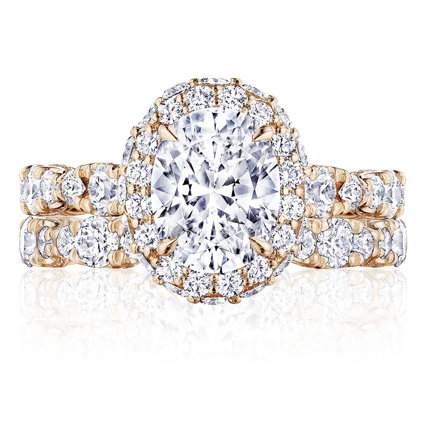 Oval Bloom Engagement Ring