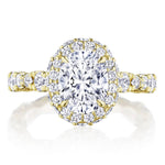 Oval Bloom Engagement Ring