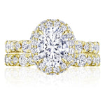 Oval Bloom Engagement Ring