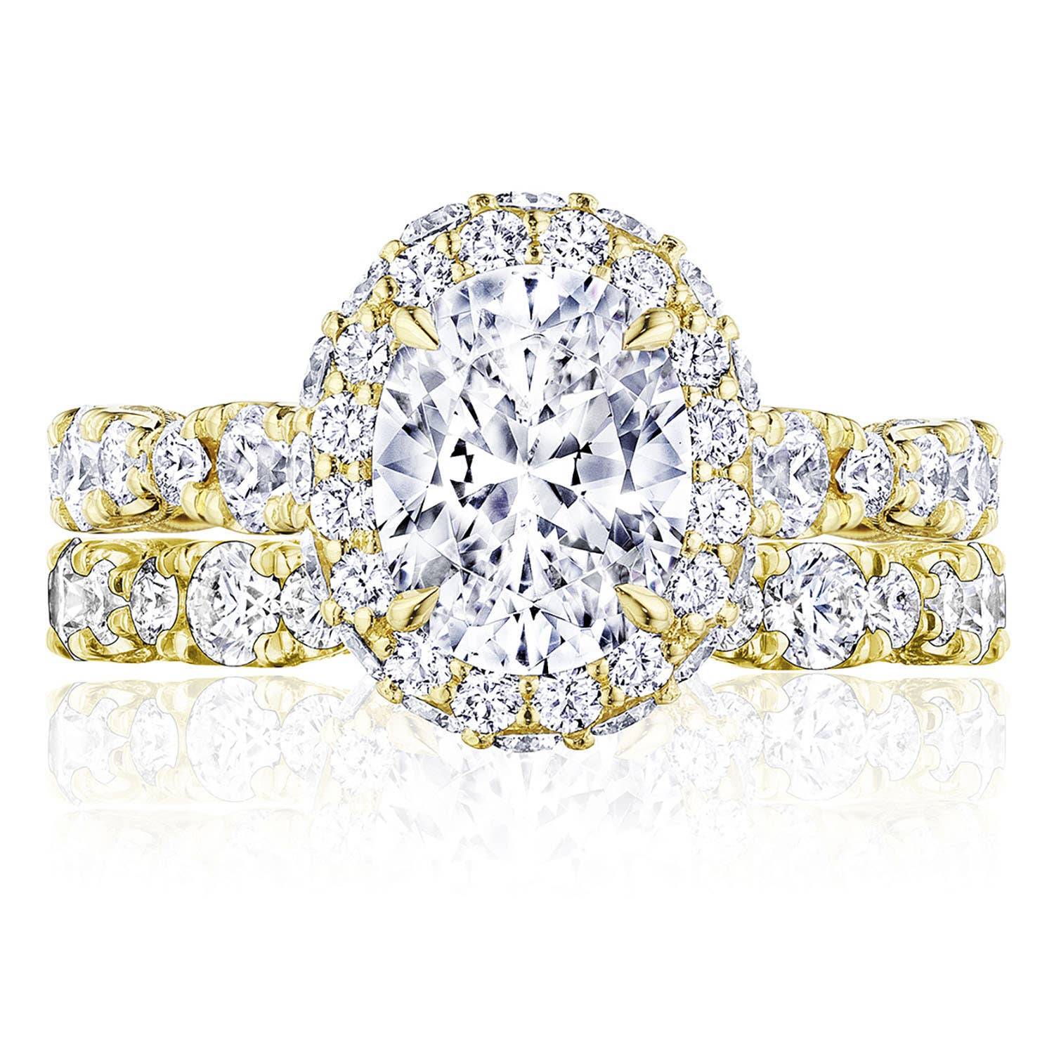 Oval Bloom Engagement Ring
