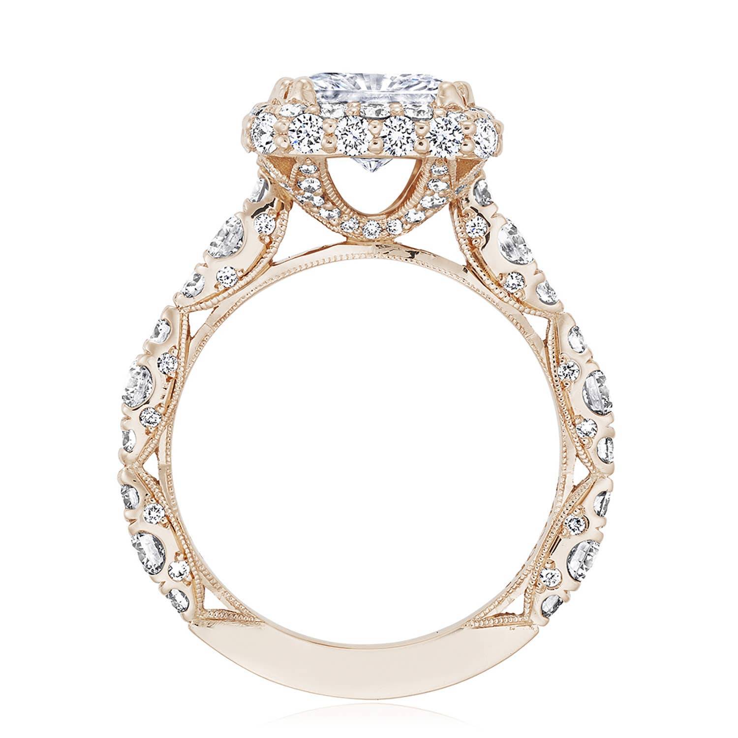 Princess Bloom Engagement Ring