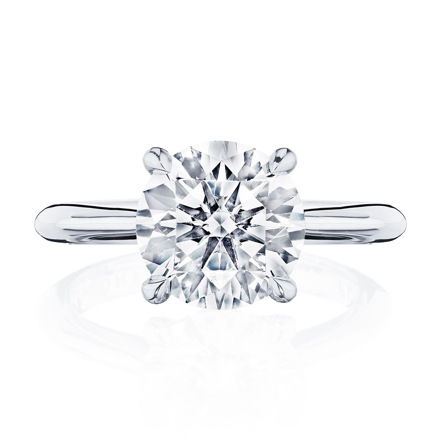 Round Solitaire Engagement Ring