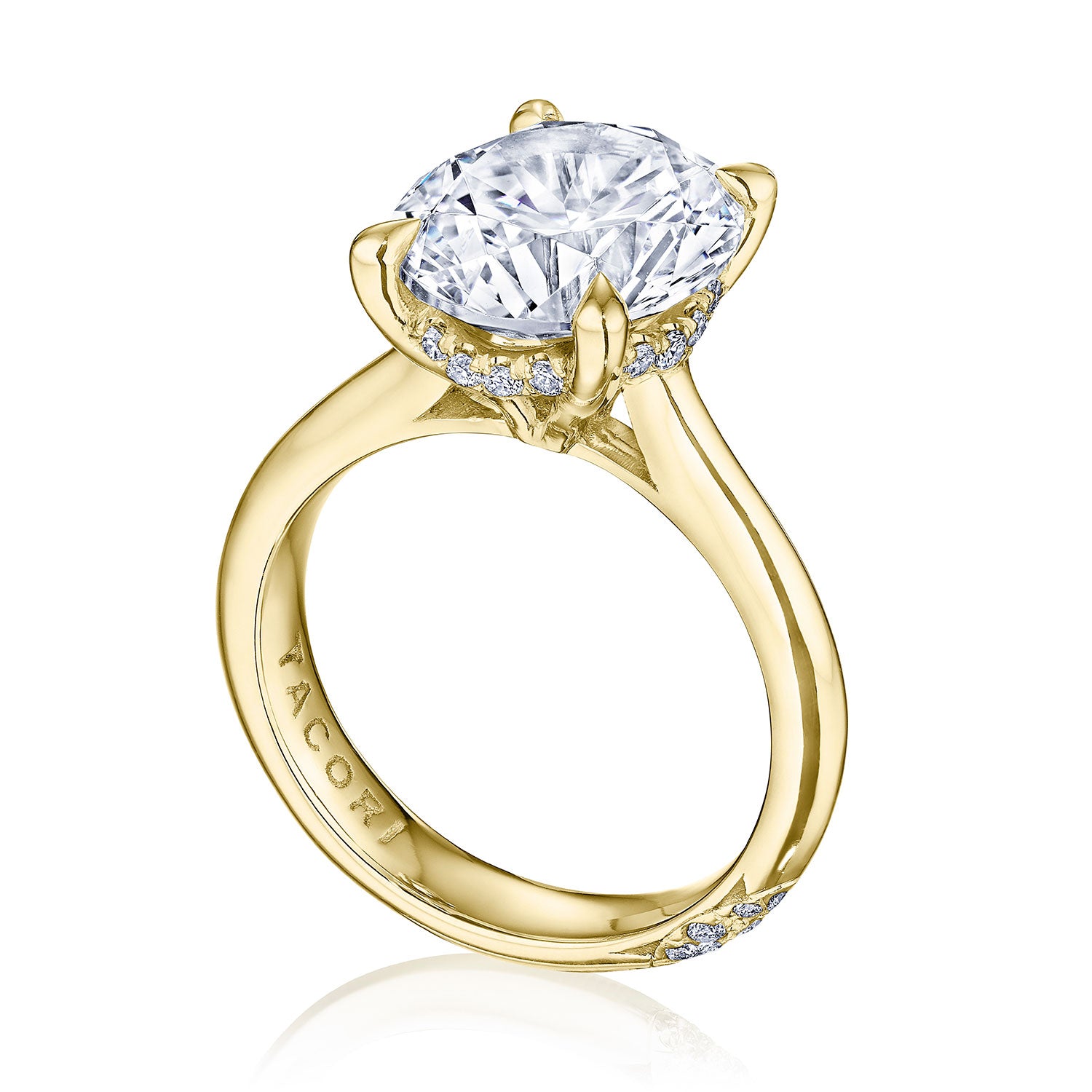 Round Solitaire Engagement Ring