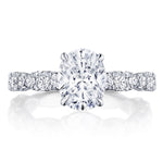 Oval Solitaire Engagement Ring
