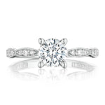 Round Solitaire Engagement Ring