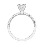 Round Solitaire Engagement Ring