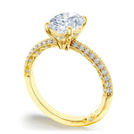 Oval Solitaire Engagement Ring