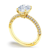 Oval Solitaire Engagement Ring