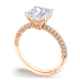 Princess Solitaire Engagement Ring