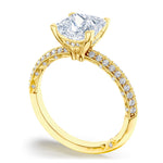 Princess Solitaire Engagement Ring