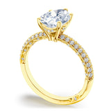Pear Solitaire Engagement Ring
