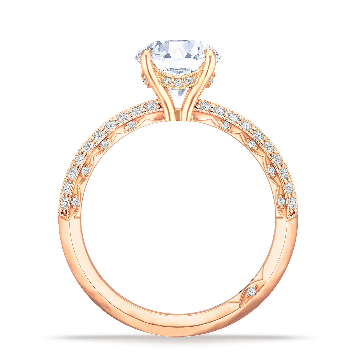Round Solitaire Engagement Ring
