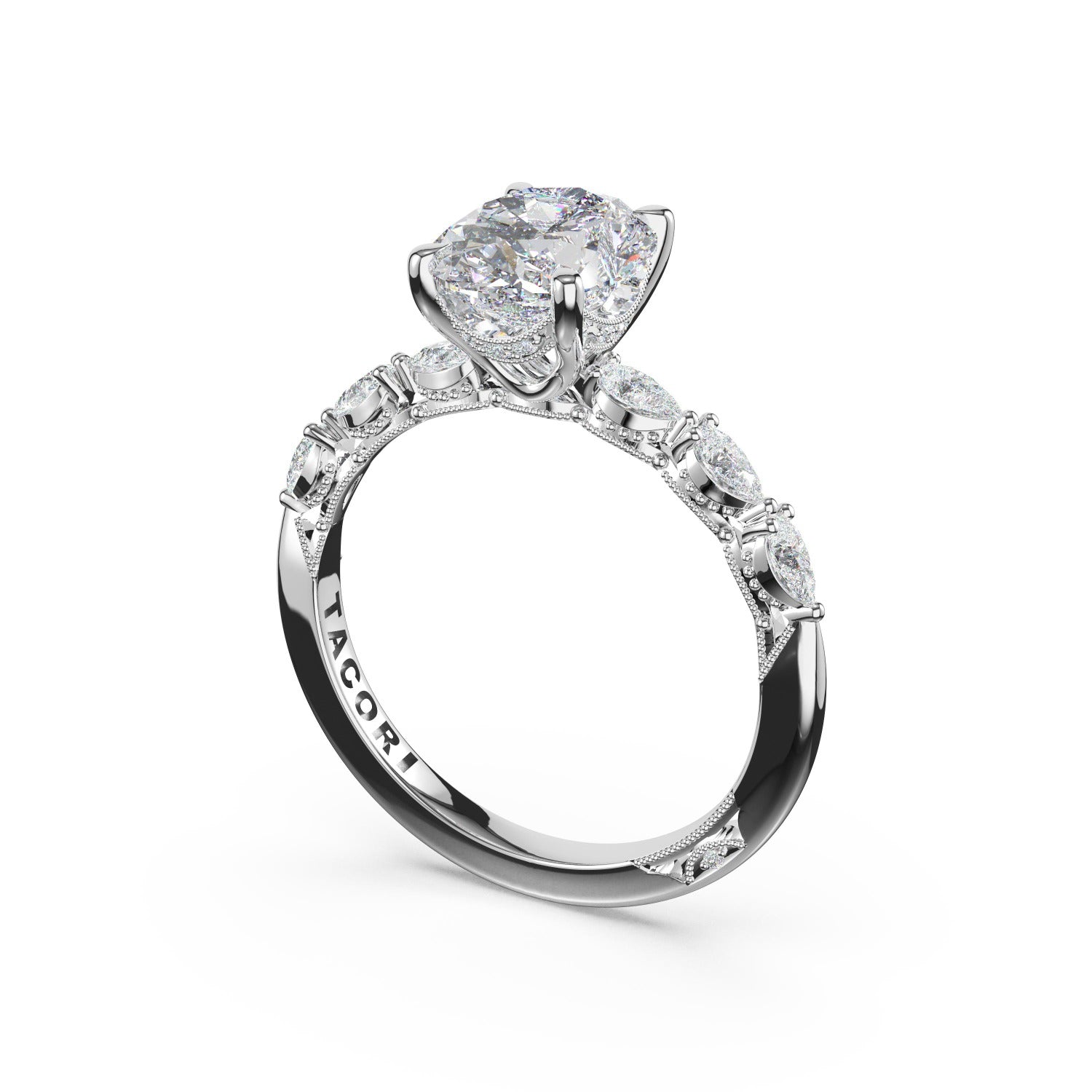 Oval Solitaire Engagement Ring