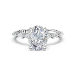 Oval Solitaire Engagement Ring
